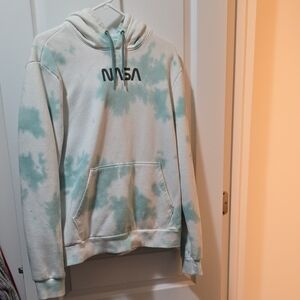NASA Tie-Dye Hoodie for Women